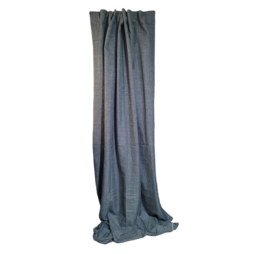Exclusive Fabrics and Furnishings Light Blue Curtain Panel